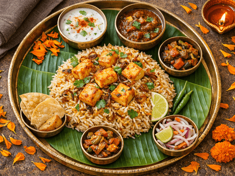 Paneer Biryani