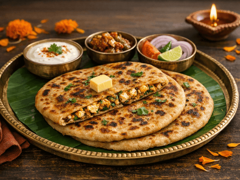Paneer Paratha