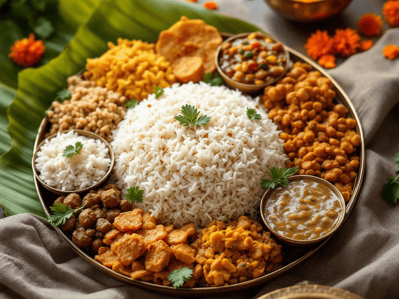 Rice with Lentils (Dal)